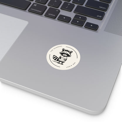 “The Numbers Are Right” Circle Sticker – Funny Accounting / CPA Humor