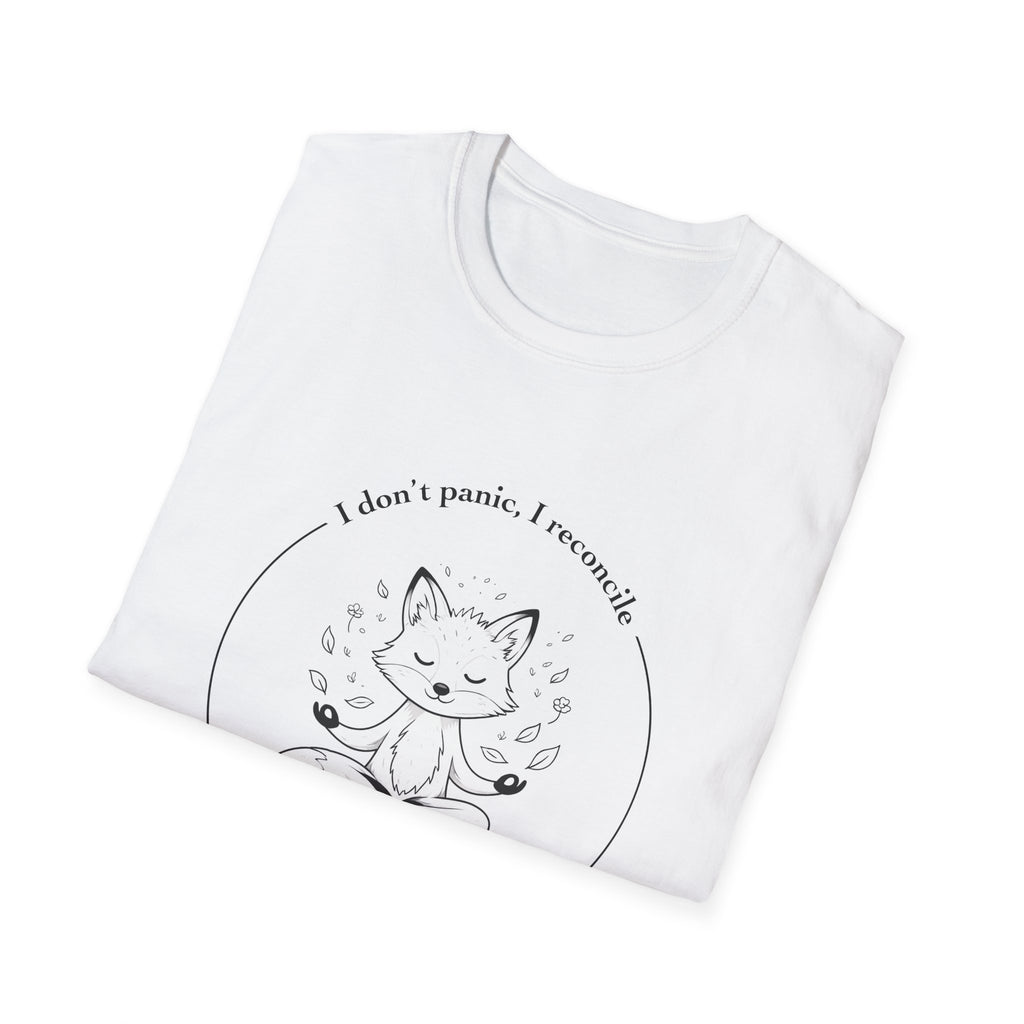 FY26 “I Don’t Panic, I Reconcile” Funny Accounting lightweight T-Shirt