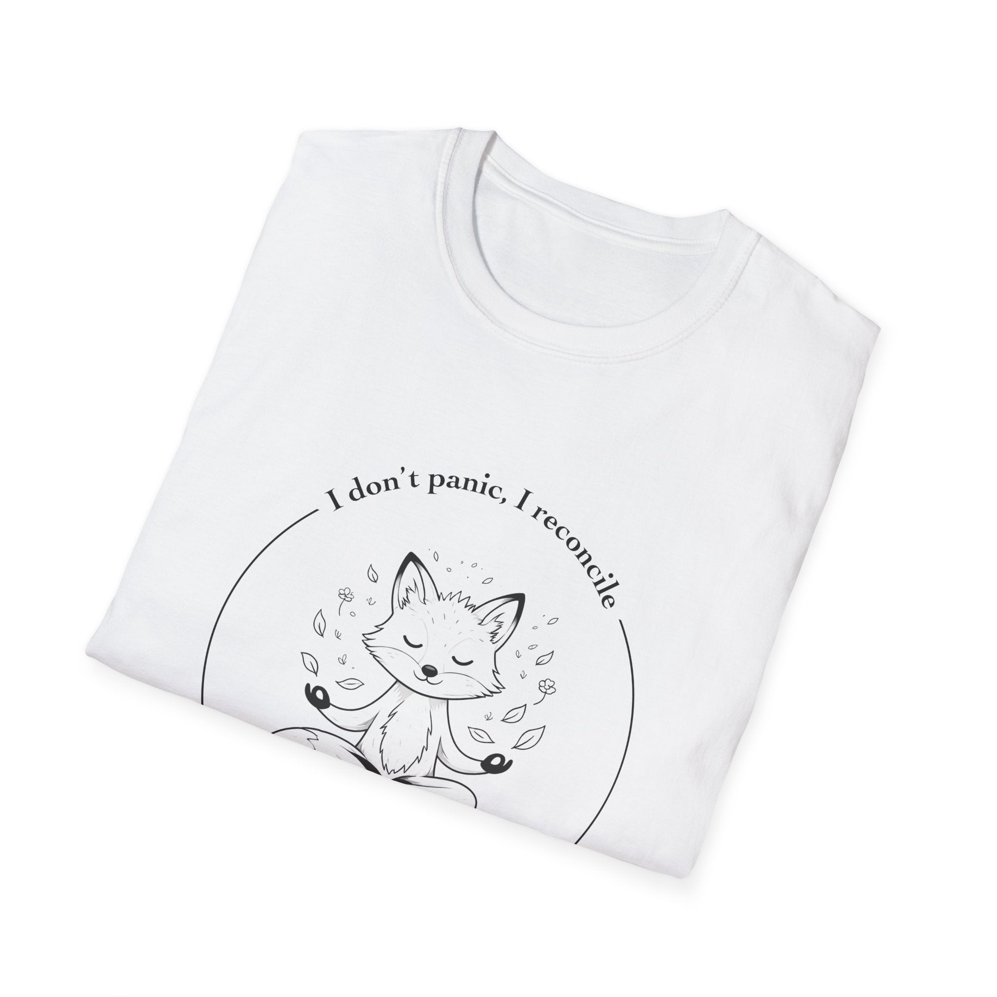 FY26 “I Don’t Panic, I Reconcile” Funny Accounting lightweight T-Shirt