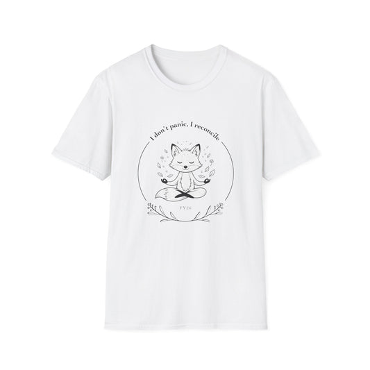 FY26 “I Don’t Panic, I Reconcile” Funny Accounting lightweight T-Shirt