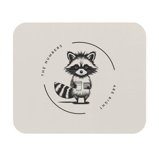 “The Numbers Are Right” Accounting Mouse Pad – Funny Accountant Desk Accessory