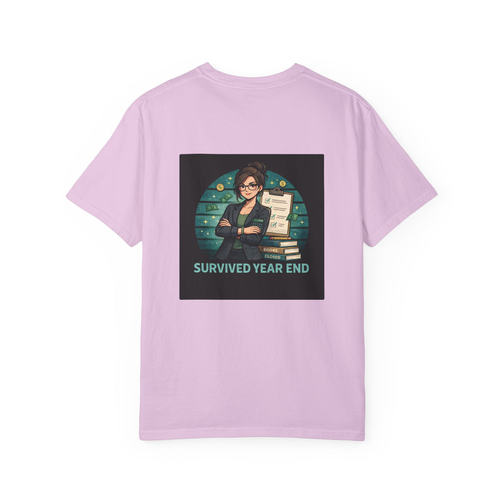 'Still Here, Survived Year-End Accounting' T-Shirt