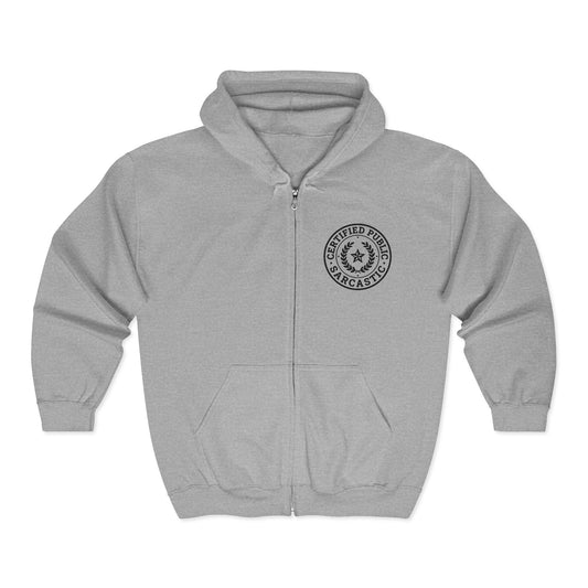 Unisex Heavy Blend™ Full Zip Hooded Sweatshirt