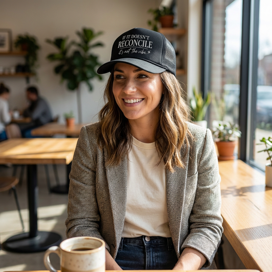 If It Doesn’t Reconcile… It’s Not the Vibe Rope Cap – Black